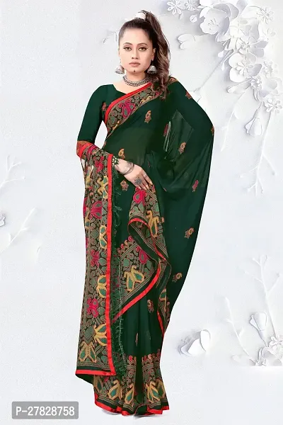 Classic Georgette Saree with Blouse piece