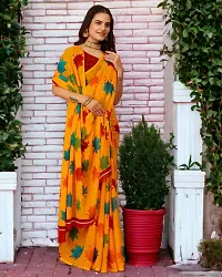 Classic Georgette Saree with Blouse piece-thumb3