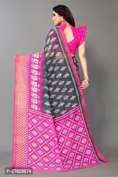Classic Brasso Saree with Blouse piece-thumb2