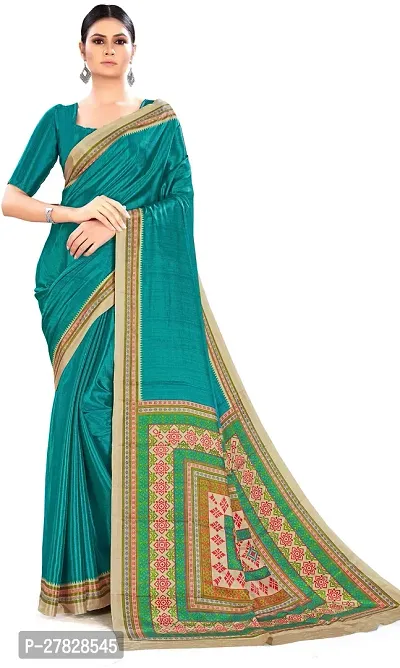 Classic Crepe Saree with Blouse piece-thumb3