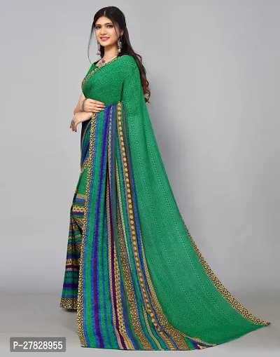 Classic Georgette Saree with Blouse piece-thumb5