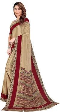 Classic Crepe Saree with Blouse piece-thumb3