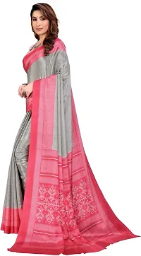 Classic Crepe Saree with Blouse piece-thumb3