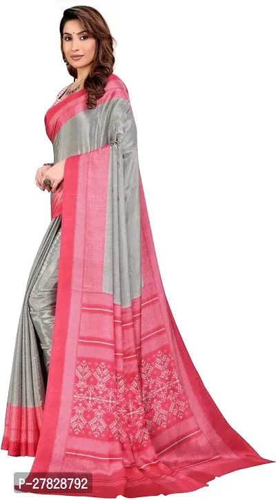 Classic Crepe Saree with Blouse piece-thumb4