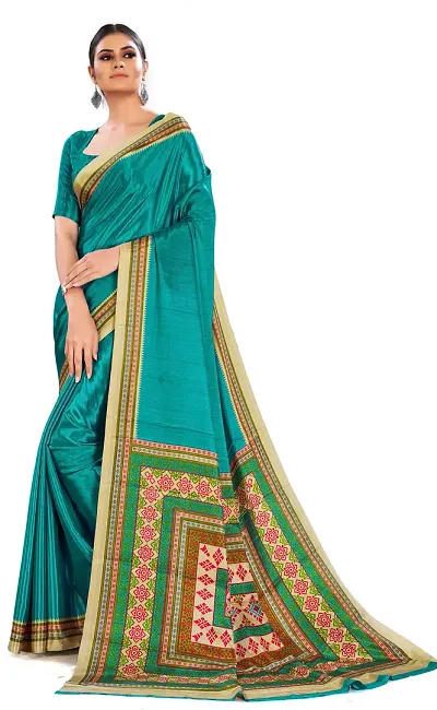 Classic Crepe Saree with Blouse piece