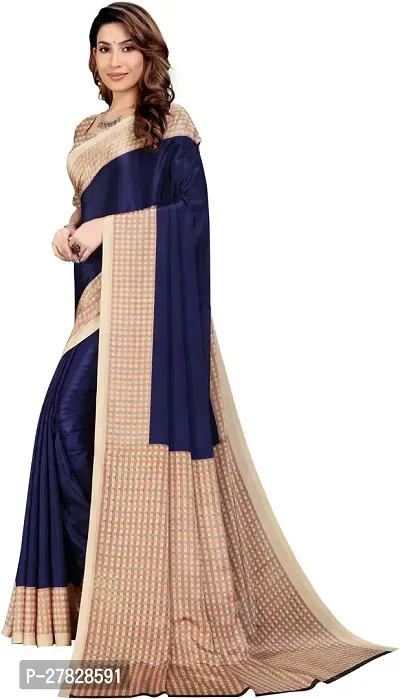 Classic Crepe Saree with Blouse piece-thumb4