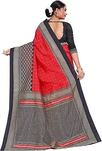 Stylist Art Silk Saree With Blouse Piece For Women-thumb1