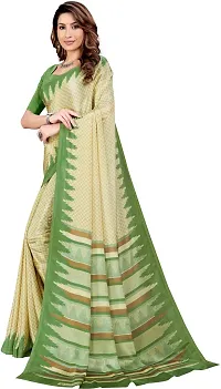 Classic Crepe Saree with Blouse piece-thumb2