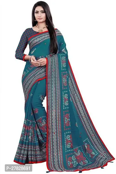 Classic Jute Silk Saree with Blouse piece