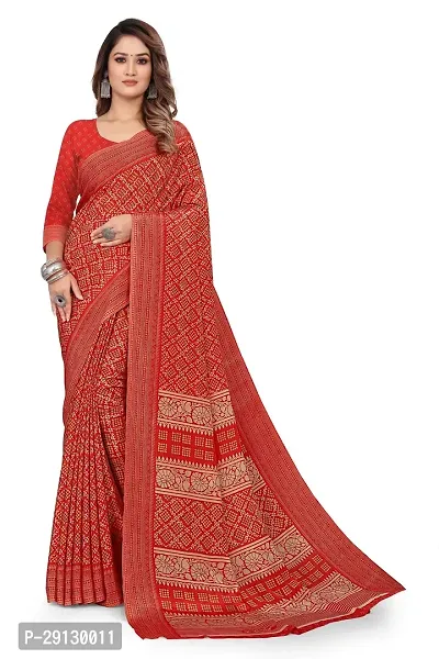 Stylist Chiffon Saree With Blouse Piece For Women