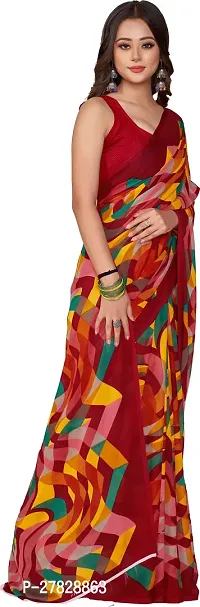 Classic Georgette Saree with Blouse piece-thumb3