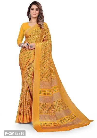 Stylist Chiffon Saree With Blouse Piece For Women