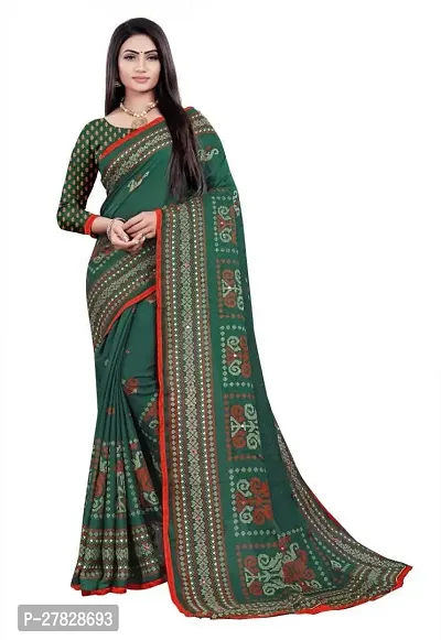 Classic Jute Silk Saree with Blouse piece