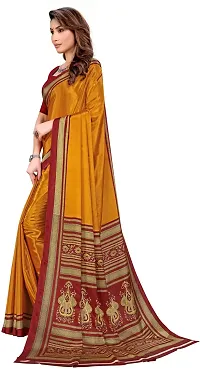 Classic Crepe Saree with Blouse piece-thumb3