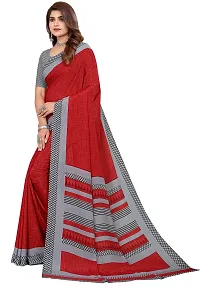 Classic Crepe Saree with Blouse piece-thumb3