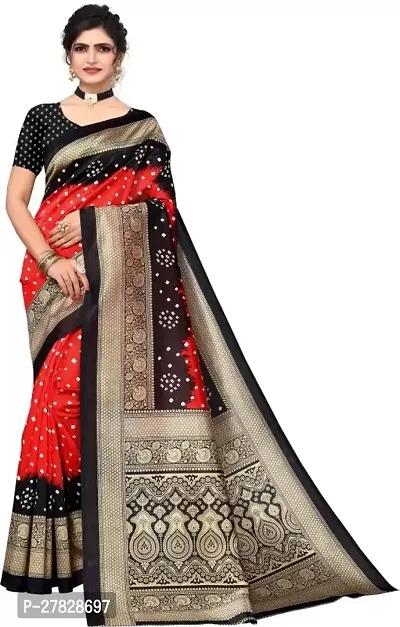 Classic Art Silk Saree with Blouse piece