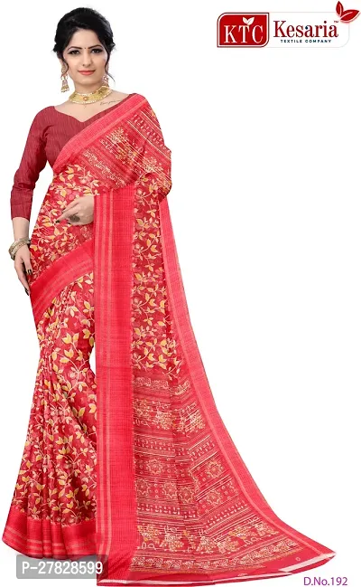 Classic Cotton Silk Saree with Blouse piece