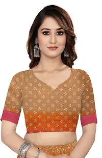 Stylist Chiffon Saree With Blouse Piece For Women-thumb2