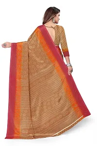 Stylist Chiffon Saree With Blouse Piece For Women-thumb1