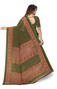 Stylist Chiffon Saree With Blouse Piece For Women-thumb1