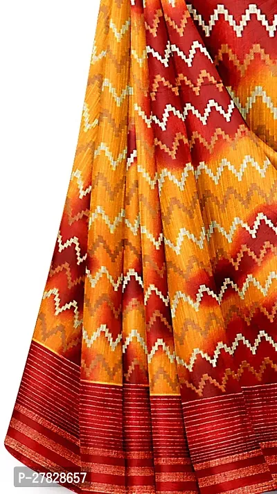 Classic Cotton Silk Saree with Blouse piece-thumb4