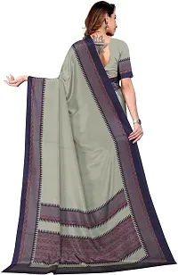 Classic Crepe Saree with Blouse piece-thumb1