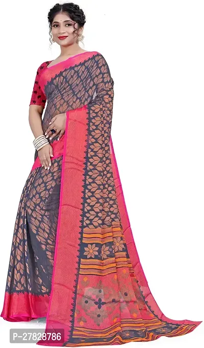 Classic Brasso Saree with Blouse piece-thumb5