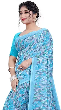 Classic Georgette Saree with Blouse piece-thumb3