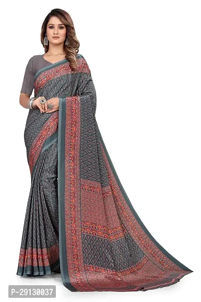 Stylist Chiffon Saree With Blouse Piece For Women