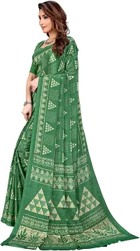 Classic Crepe Saree with Blouse piece-thumb3