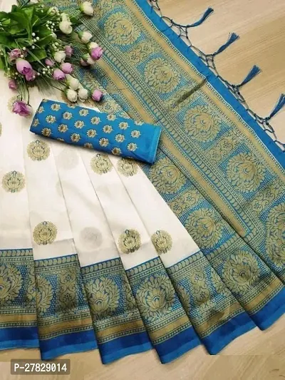 Classic Art Silk Saree with Blouse piece-thumb5