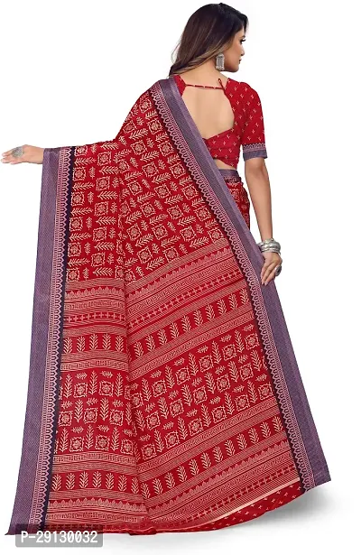 Stylist Silk Blend Saree With Blouse Piece For Women-thumb2