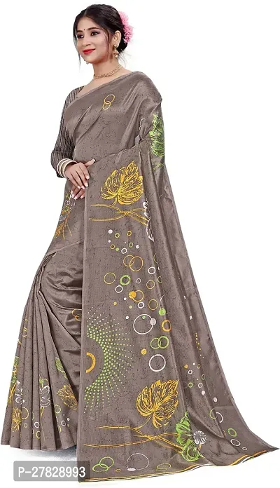 Classic Art Silk Saree with Blouse piece-thumb5