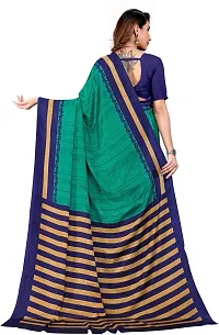 Classic Crepe Saree with Blouse piece-thumb1