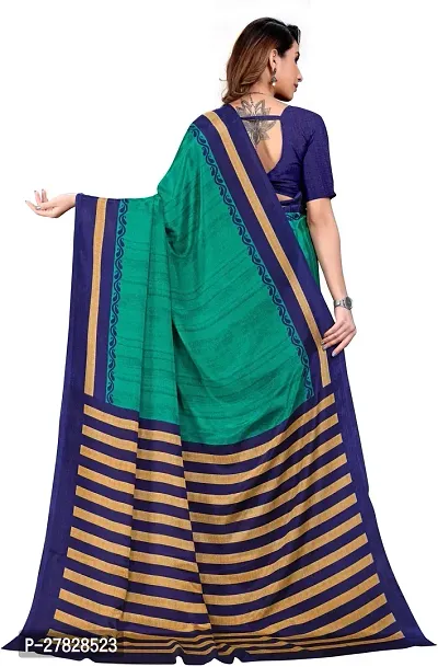 Classic Crepe Saree with Blouse piece-thumb2