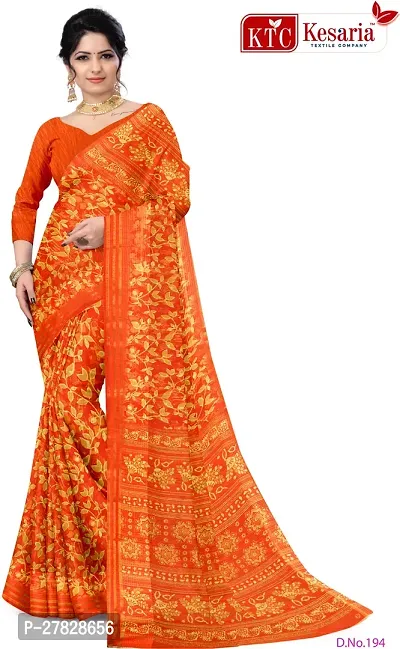 Classic Cotton Silk Saree with Blouse piece