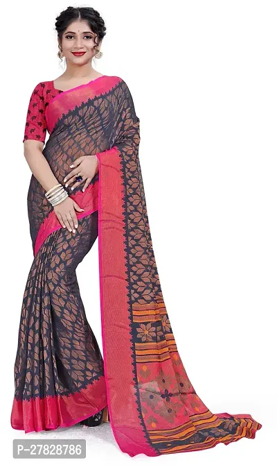 Classic Brasso Saree with Blouse piece