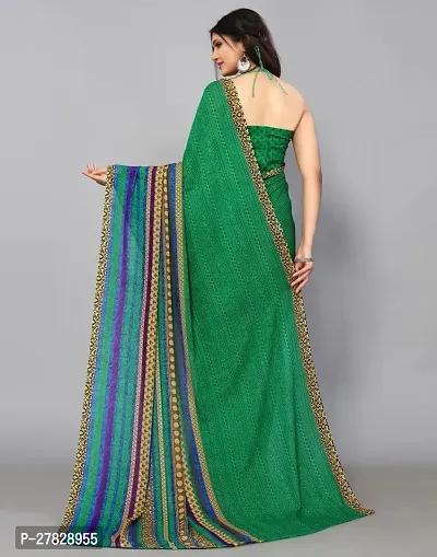 Classic Georgette Saree with Blouse piece-thumb2