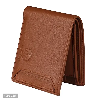 Elegant Tan  Artificial Leather  Men's Wallet-thumb3