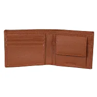 Elegant Tan  Artificial Leather  Men's Wallet-thumb3