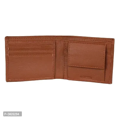 Elegant Tan  Artificial Leather  Men's Wallet-thumb4