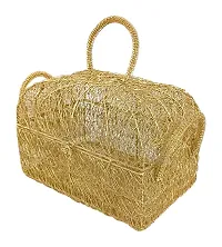 Extreme Karigari Metal Gift Hamper Basket With Handle / Home D?cor / Fruit Hamper Box / Fancy Basket for Decoration-thumb2