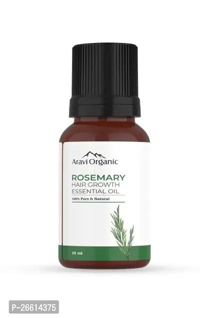 Aravi organic rosemary hair growth essential oil