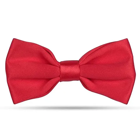 Panjatan Maroon Colored Soft Bow Tie for Men