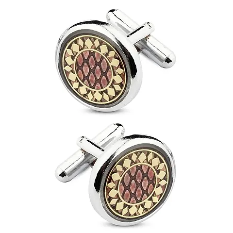 Panjatan Ropes Design Cufflinks for Men.