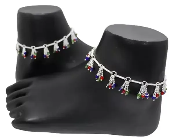 Stylish Alloy Beads Anklet For Women