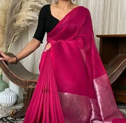 Beautiful Saree With Blouse Piece For Women