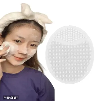 Silicon Scrubber for Face and Body Dust Removal-thumb0