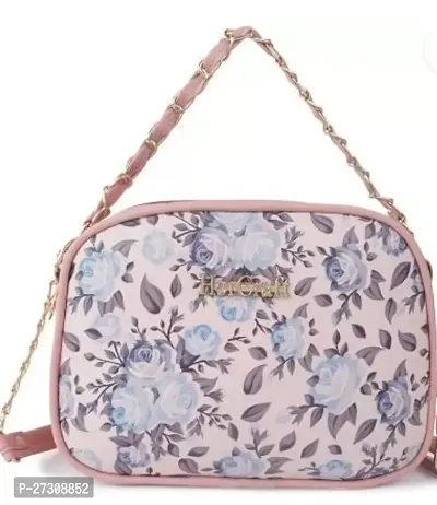 Stylish Multicoloured PU Printed Handbags For Women