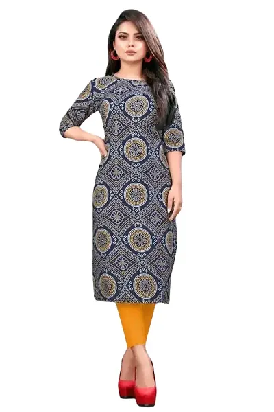 Stylish Crepe Kurta For Women